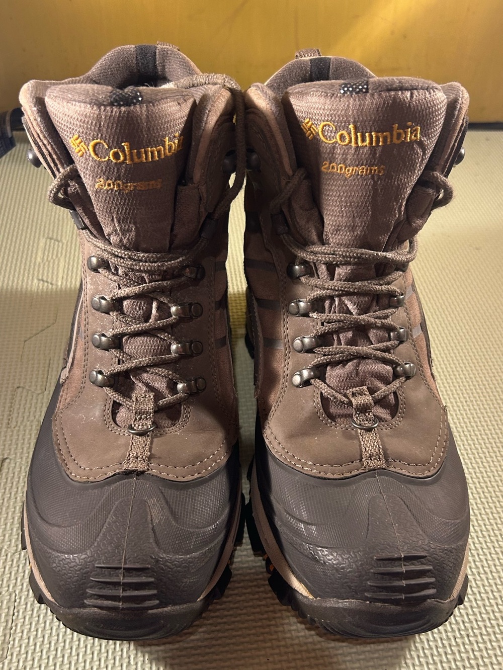 Columbia Men's Brown Techlite Waterproof Hiking Boots